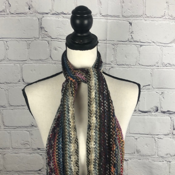 NWT Tickled Pink Acrylic Knit Scarf Sz OS - Picture 2 of 8